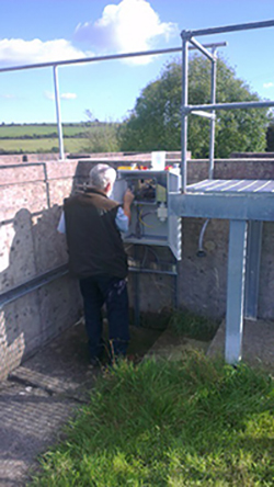 Streaming Current Analyser installed in Cork County, Ireland.