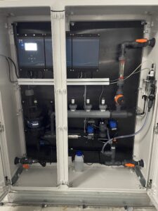 Pi’s CRIUS<sup>®</sup>4.0 Multi-Parameter Analyser in use at the 2022 Beijing Winter Olympics 35 Pi’s CRIUS®4.0 multi-parameter controller installed at the 2022 Beijing Winter Olympics