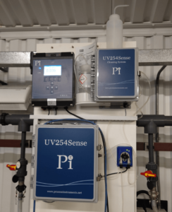 The UV254Sense Probe UVA/UVT monitor provides real time organic UVA (ultra-violet absorbance) and UVT (ultra-violet transmission) analysis.