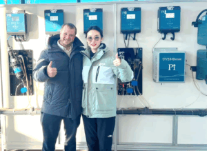 Pi’s Sales Director Dr Rob Paramore, at the Turbidity Meter meeting in China