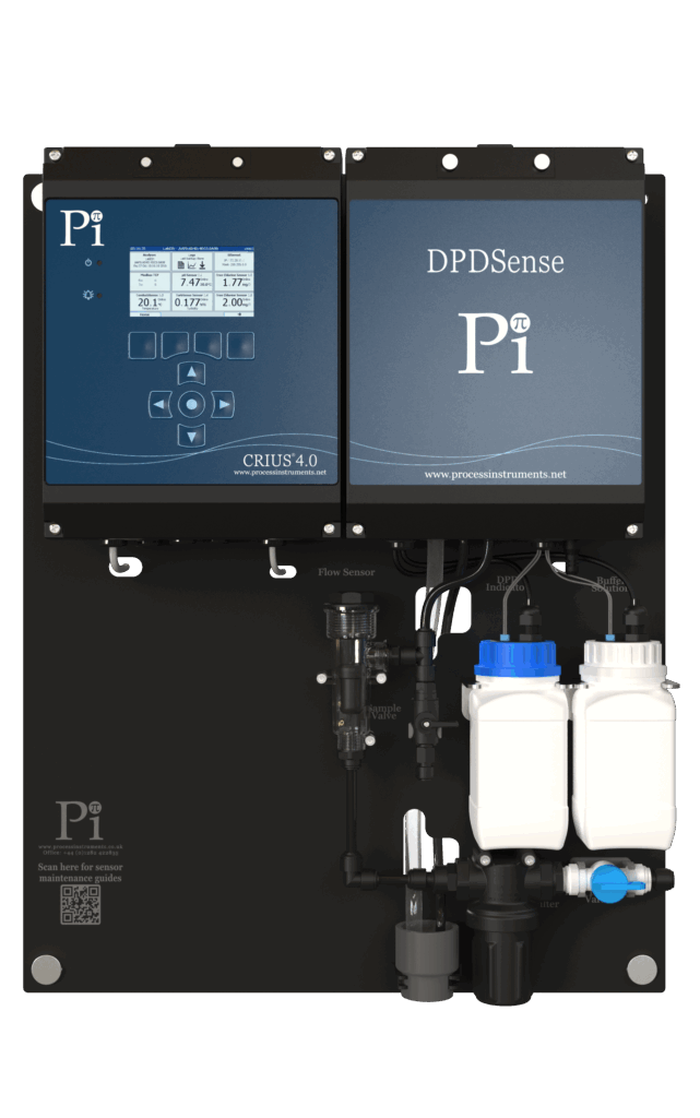 Process Instruments Pi Logo DPDSense - Pi front-with analyser | Process Instruments UK