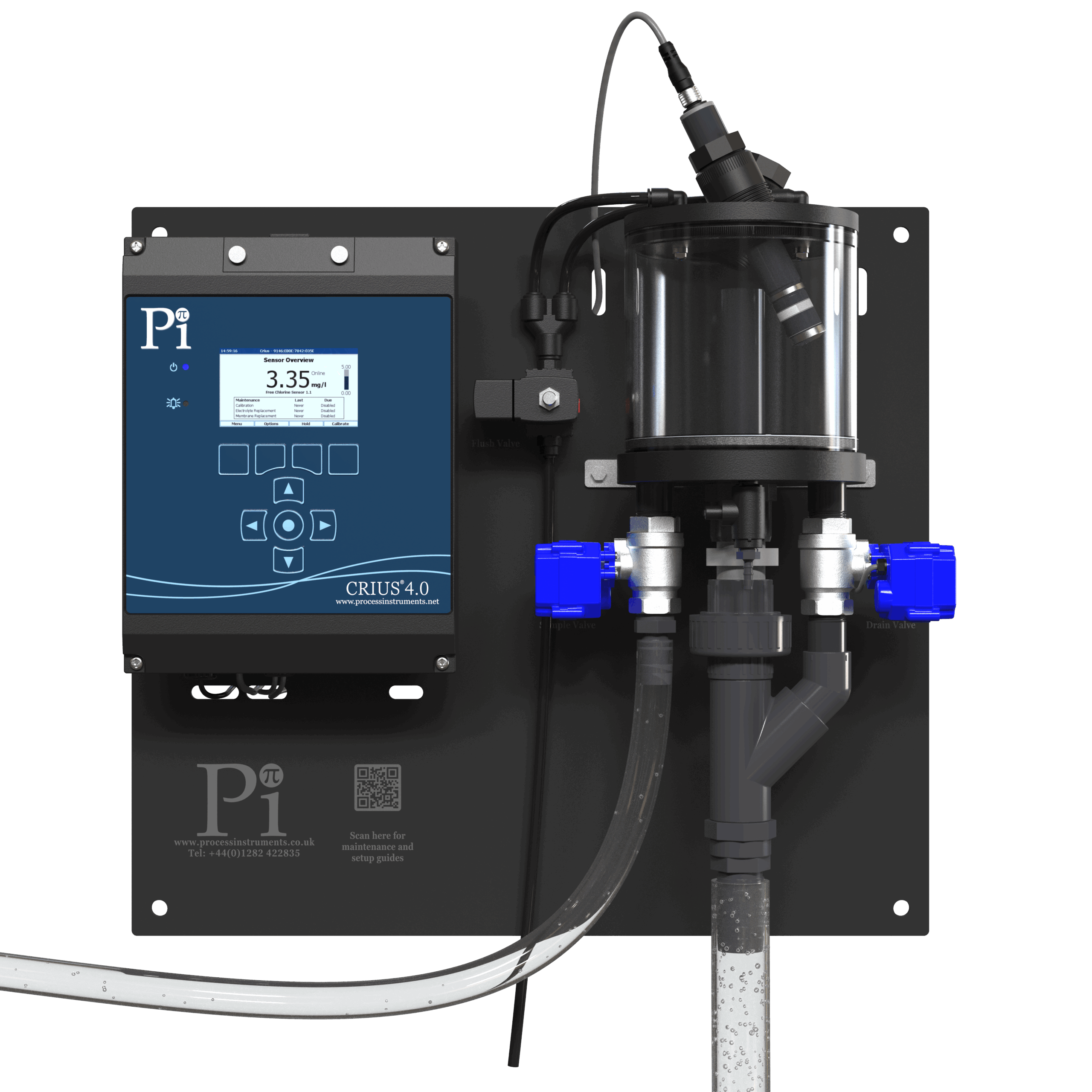 Automatic Cleaning System on Total Chlorine Sensor Upgraded