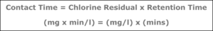 What Is Contact Time (Ct) in Drinking Water Treatment?